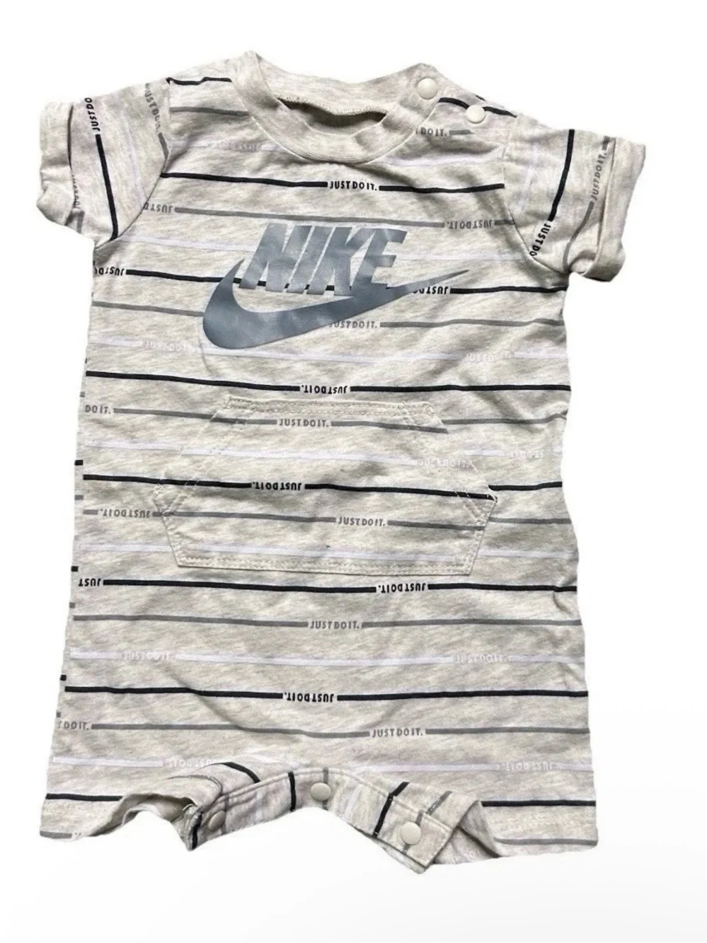 Baby Boy Summer Clothing Rompers Nike Bodysuit Size 0-3 Months